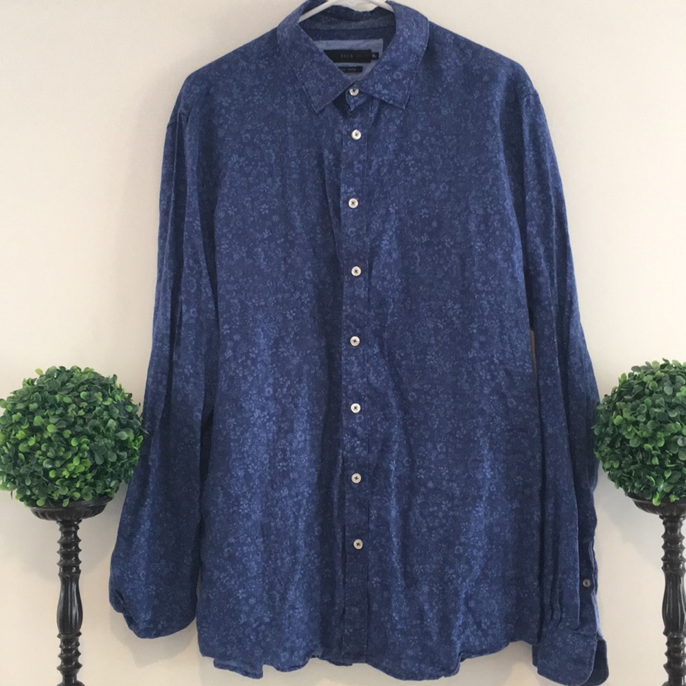 Celio linen button down